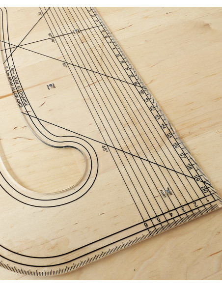 Regla de costura multifuncional Pattern Maker