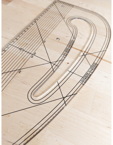 Regla de costura multifuncional Pattern Maker