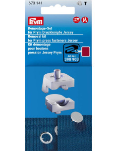Kit de desmontaje para botones de presión Jersey Prym