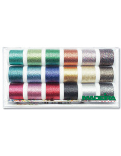Caja de hilos Metallic Supertwist Madeira