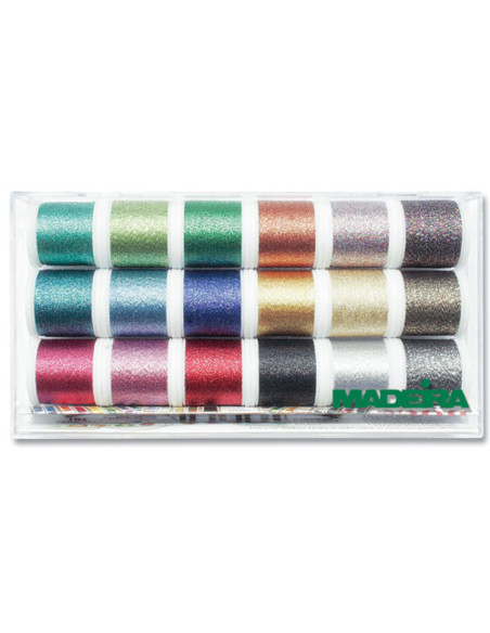 Caja de hilos Metallic Supertwist Madeira