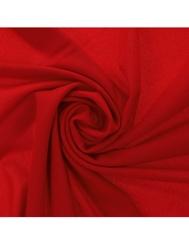 Tejido scuba crepé - Rojo