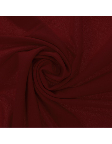 Tejido scuba crepé - Rojo oscuro