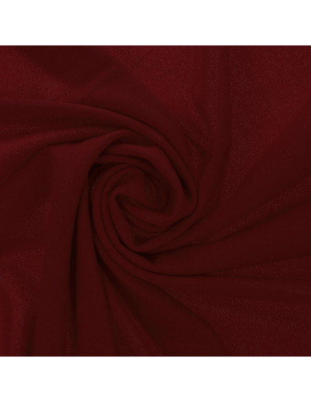 Tejido scuba crepé - Rojo oscuro