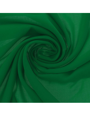 Tejido de punto de poliéster - Verde hierba
