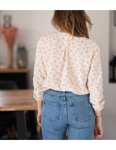 Patrón de blusa Hopp - Anna Rose patterns