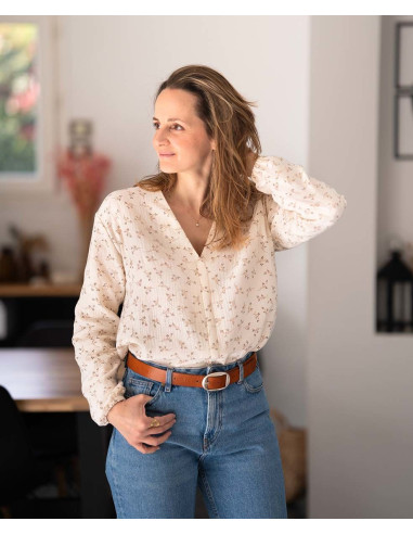 Patrón de blusa Hopp - Anna Rose patterns