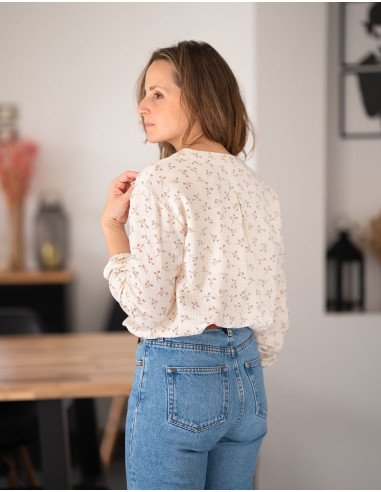 Patrón de blusa Hopp - Anna Rose patterns