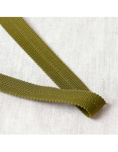 Trenza pre-plegada - Caqui