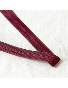 Trenza pre-plegada - Rojo oscuro