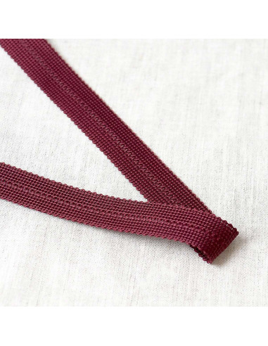 Trenza pre-plegada - Rojo oscuro
