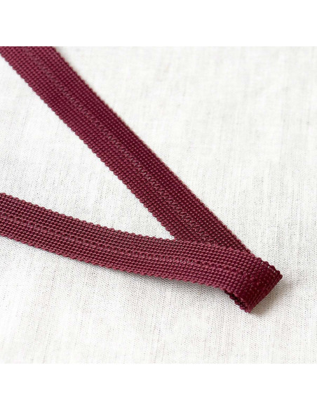 Trenza pre-plegada - Rojo oscuro