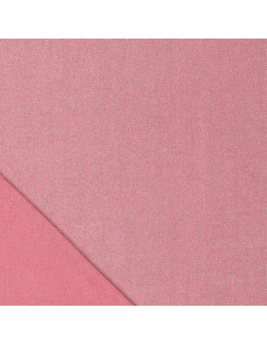 Tejido de punto lurex - Rosa