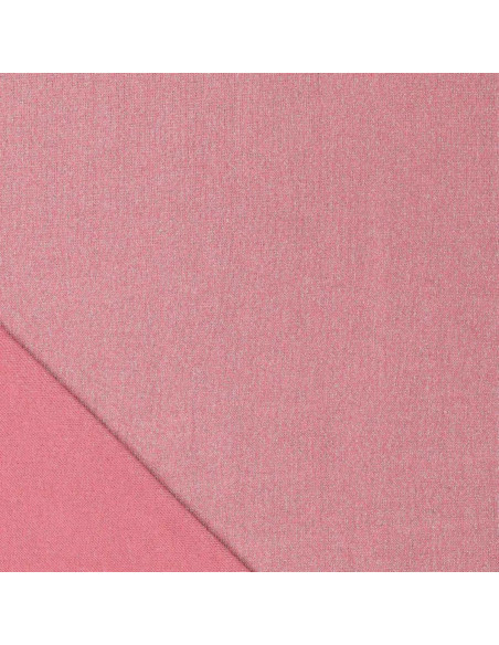 Tejido de punto lurex - Rosa