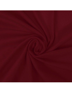 Tejido de punto 100% algodón - Rojo oscuro