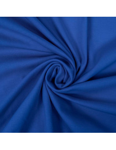 Tejido de punto 100% algodón - Azul real