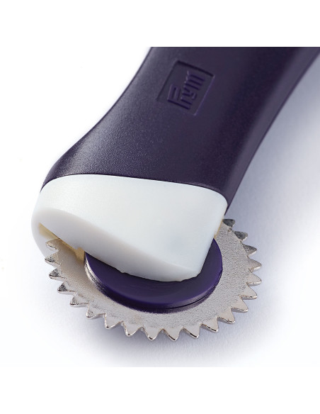 Ruleta con patrón dentado ergonómico
