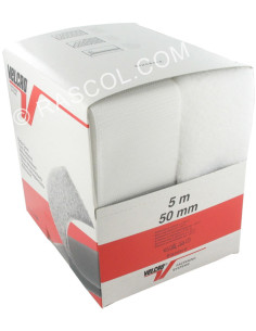 VELCRO® Marca para coser blanco 50 mm de ancho caja de 5 metros