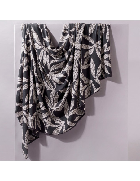 Tejido viscosa Kaola Deep Charcoal - Atelier Brunette