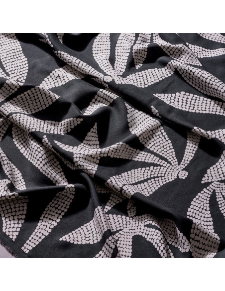 Tejido viscosa Kaola Deep Charcoal - Atelier Brunette