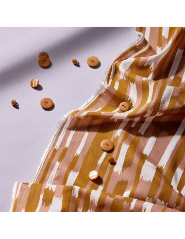 Tejido modal Imany Pecan Pie - Atelier Brunette