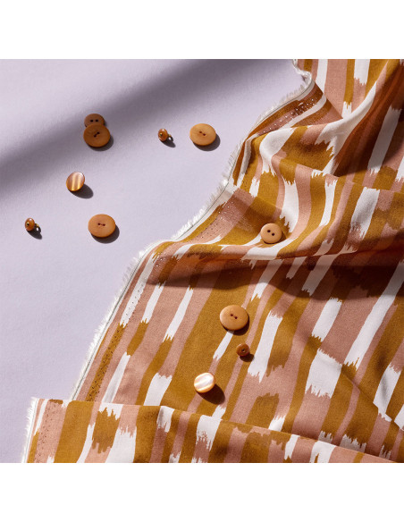 Tejido modal Imany Pecan Pie - Atelier Brunette