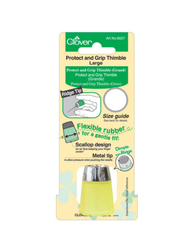 Dedal de protección antideslizante Clover - Tamaño grande