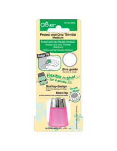 Dedal de protección antideslizante Clover - Talla mediana