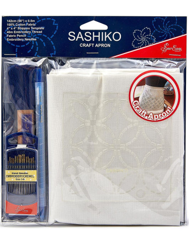 Kit de sashiko delantal
