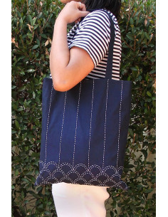 Kit de bolsa tote Sashiko 2