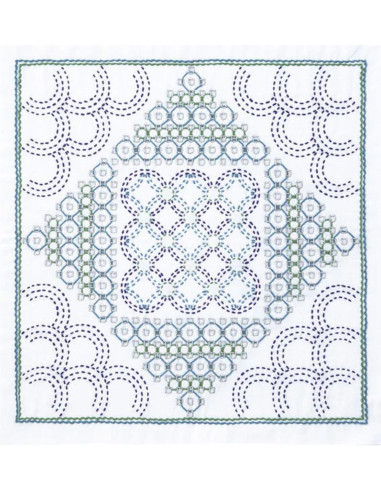 Kit sashiko Olympus - La Bouquetière Drop