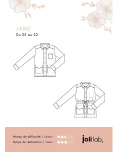 Patrón de chaqueta Jane - Joli Lab 2