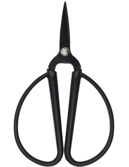 Tijeras de bordar con grandes anillos negros Rico Design 9 cm