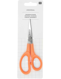 Tijeras universales naranjas Rico Design 15 cm 2