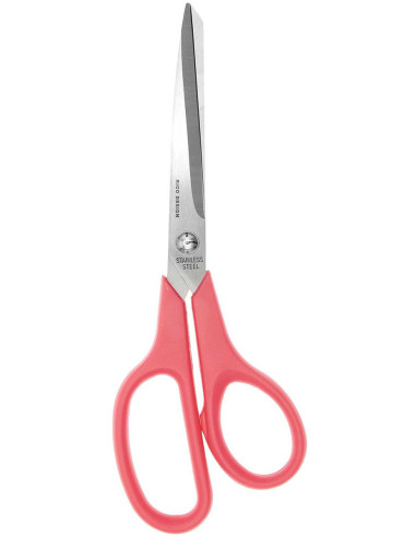 Tijeras universales rosa fluorescente Rico Design 23 cm