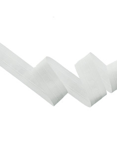 Cinta fruncidora para pliegue automático Blanca 35 mm
