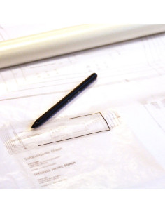 Rollo de papel cristal para patrones de costura - 70 cm x 15 metros