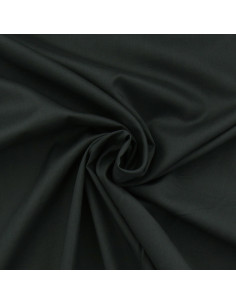 Tejido de voile de algodón - Gris antracita
