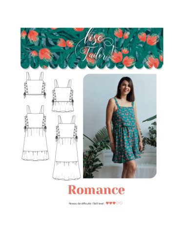 Patrón de vestido - Romance - Lise Tailor