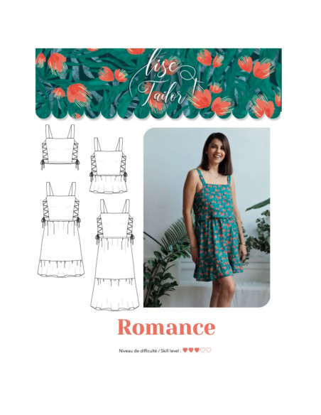 Patrón de vestido - Romance - Lise Tailor