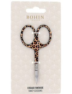 Tijeras de bordado Leopardo Bohin 9 cm 2