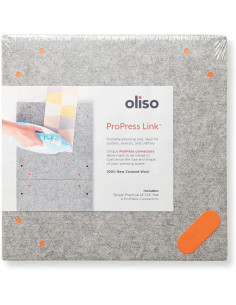 Alfombrilla de planchado de lana evolutiva 35 cm x 35 cm Pro Press Link Oliso