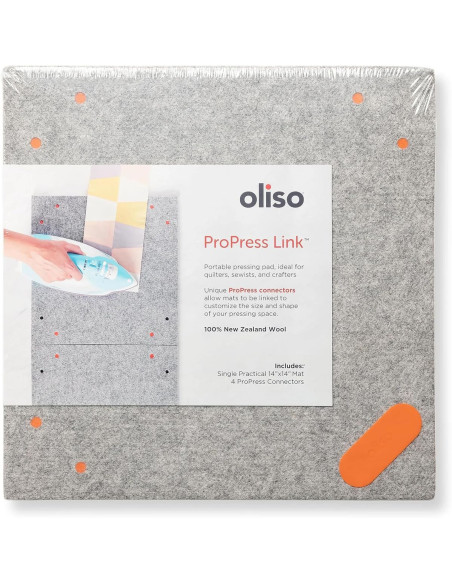 Alfombrilla de planchado de lana evolutiva 35 cm x 35 cm Pro Press Link Oliso