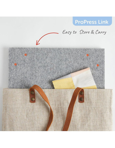 Alfombrilla de planchado de lana evolutiva 35 cm x 35 cm Pro Press Link Oliso