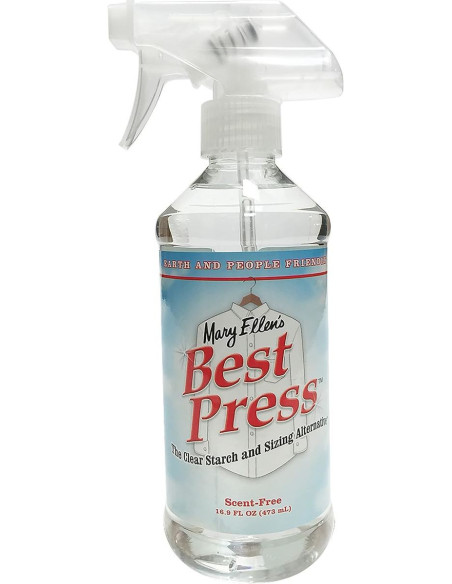 Botella pulverizadora para facilitar el planchado Mary Ellen's Best Press - Sin Fragancia