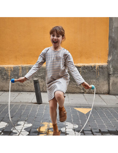 Patrón de camiseta o vestido marinero Quiberon Kids - Ikatee