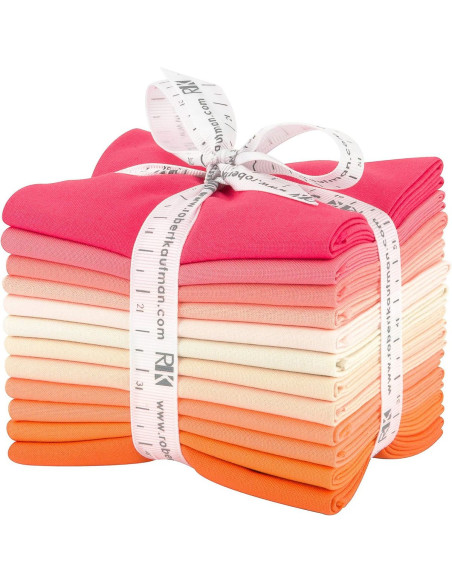 Paquetes de Fat Quarters Kona - Melon Ball