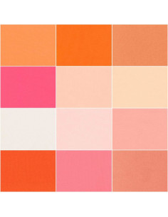Paquetes de Fat Quarters Kona - Melon Ball 2
