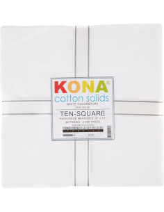 Diez Cuadrados Kona - Blanco