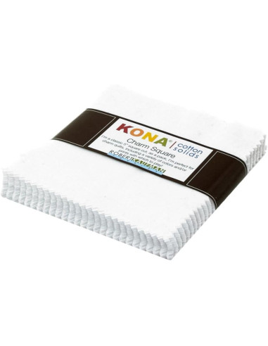 Charm Squares Kona - Blanco 42